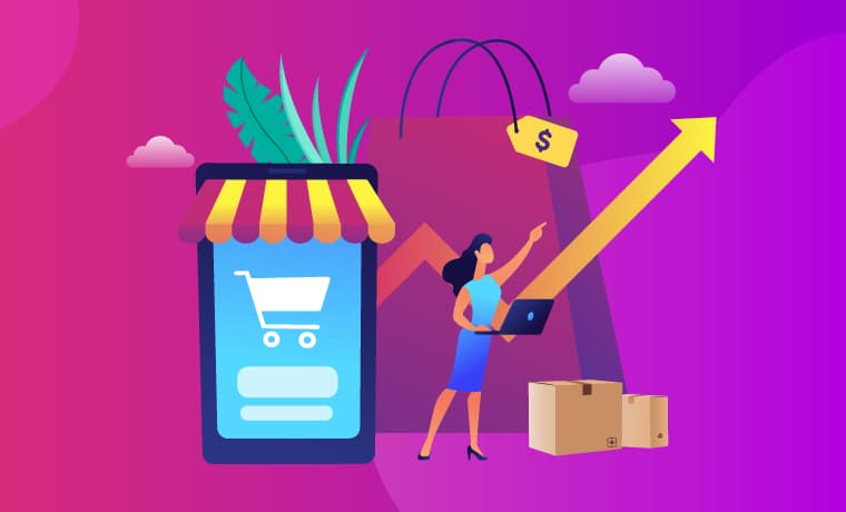 Compras en línea.